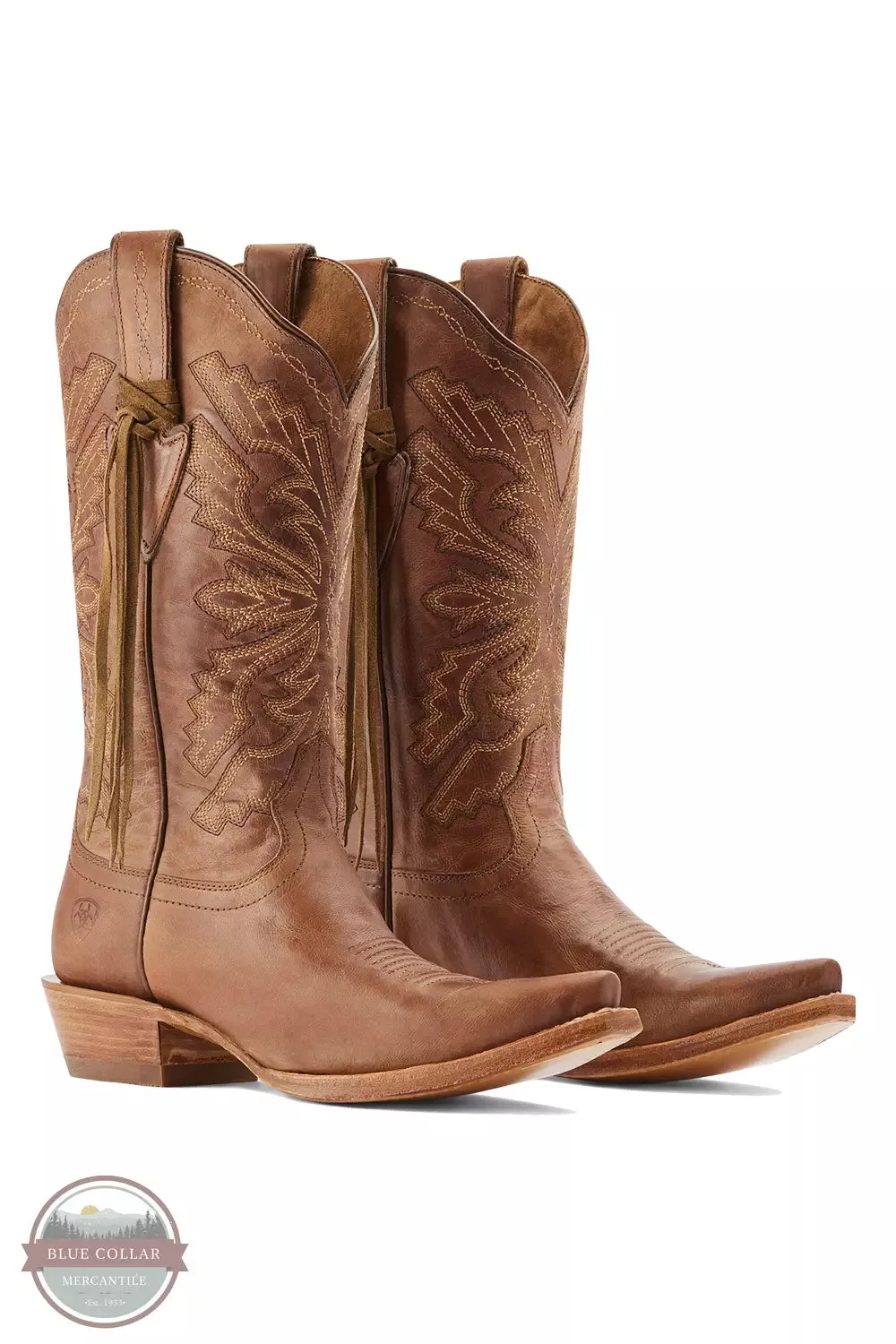 10044395 Martina Western Boot in Ole Tan