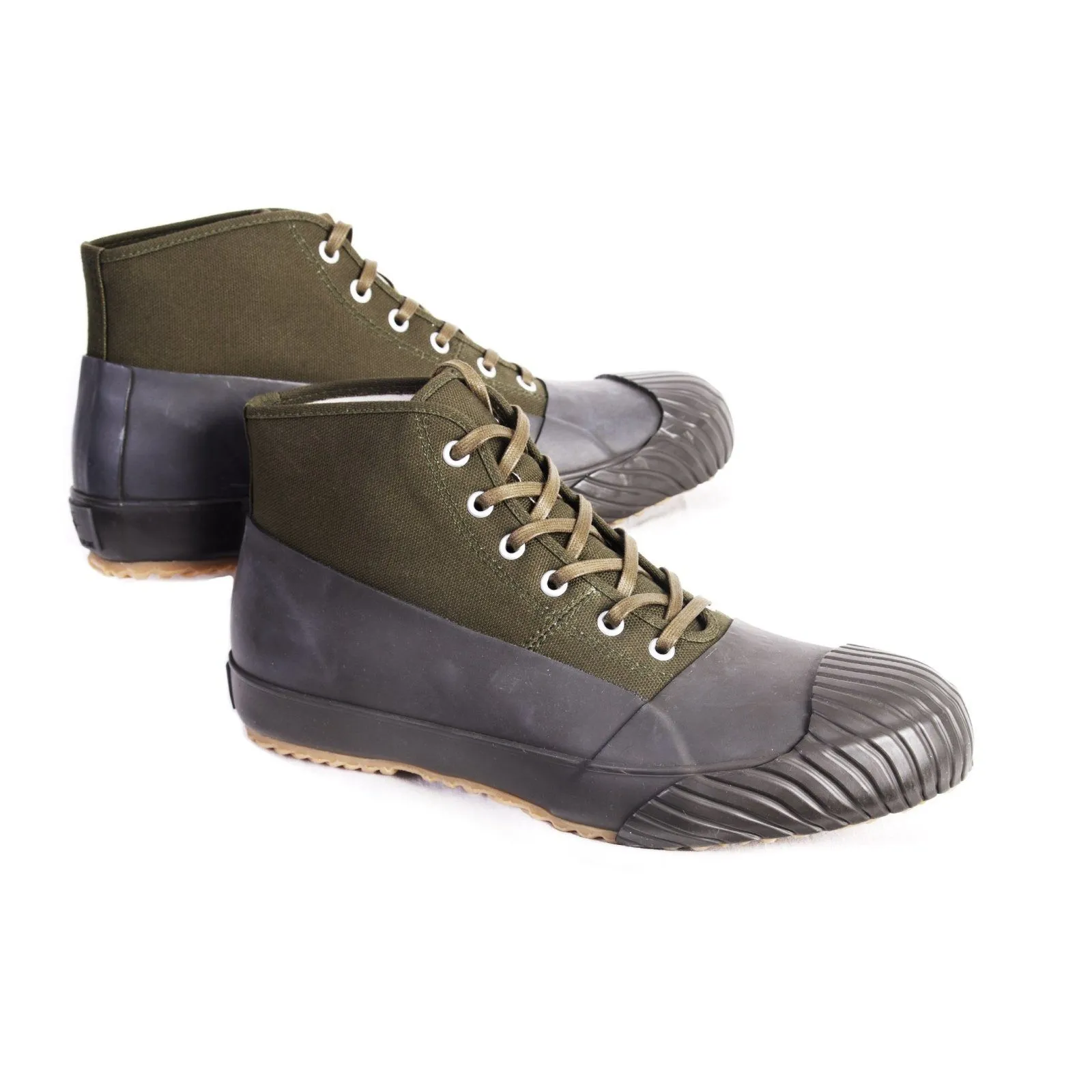 ALLWEATHER | Vulcanised Sole Sneaker Boot | Khaki