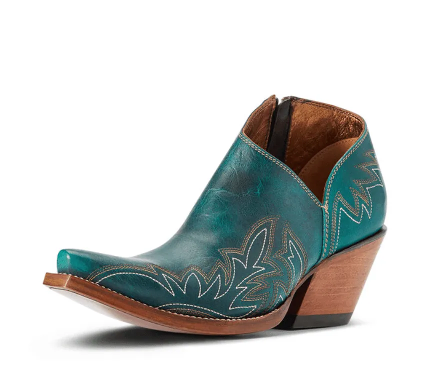 Ariat Women's Turquoise Jolene Shortie Western Cowgirl Boot 10042425