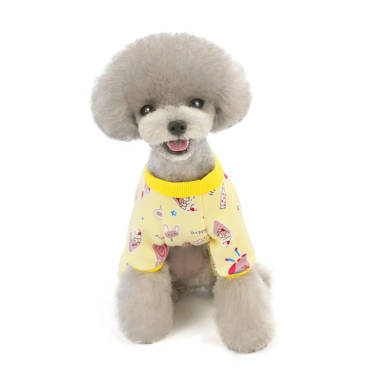 Autumn and winter dog clothes cute home clothes pet clothes