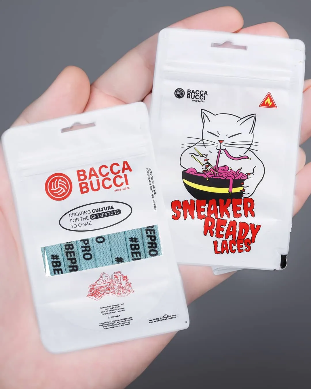 Bacca Bucci "BEPRO" Sneaker Laces