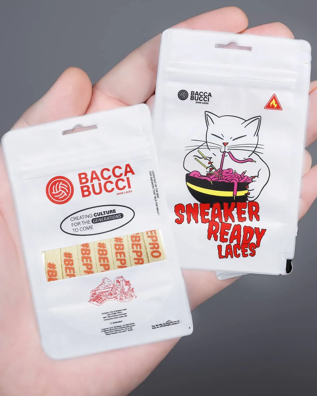 Bacca Bucci "BEPRO" Sneaker Laces