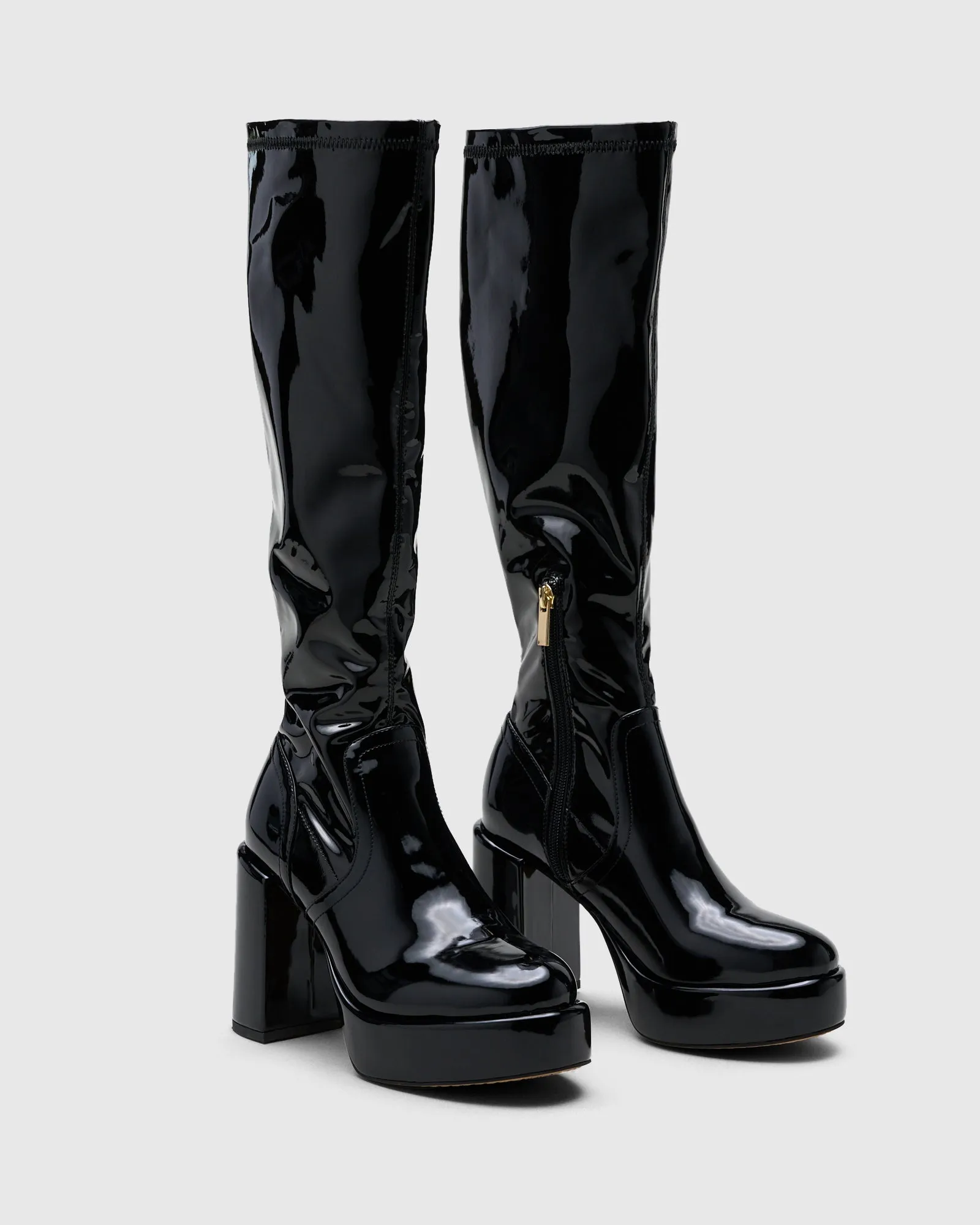 Barbie Boot Black Patent