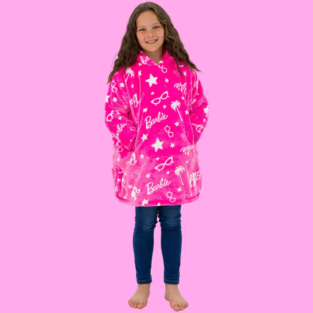 Barbie Fleece Hoodie Blanket