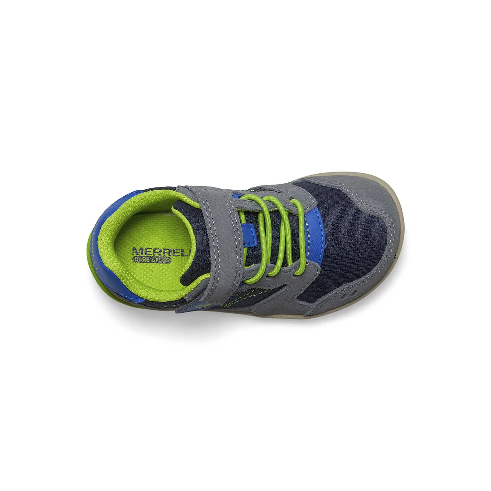 Bare Steps Kid's A83 Sneaker - Navy/Green