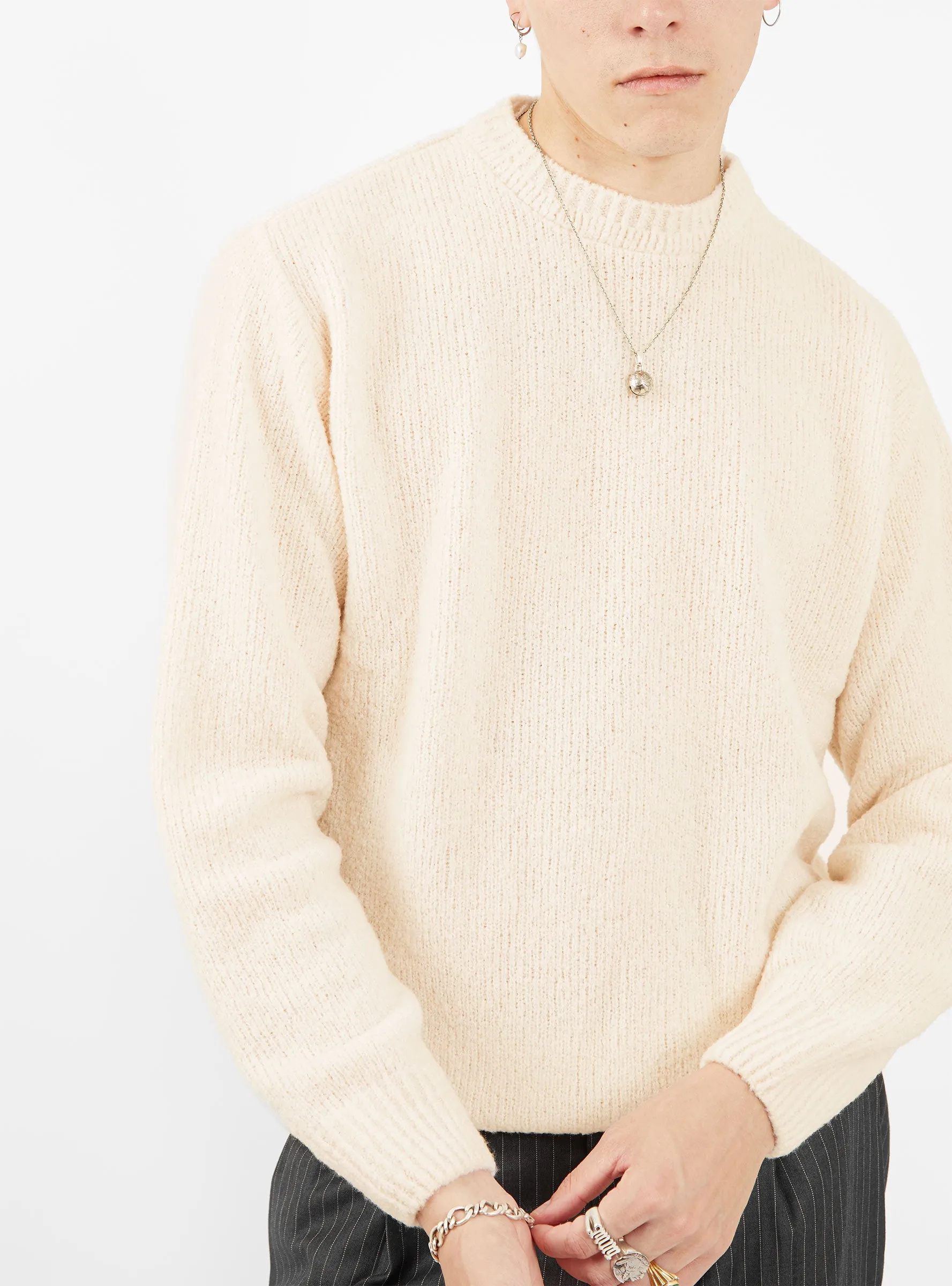 Boucle Sweater Ivory