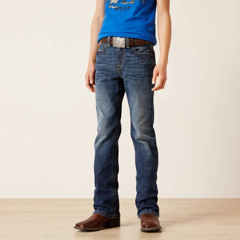 Boy's Ariat B4 Relaxed Dennis Boot Cut Jean