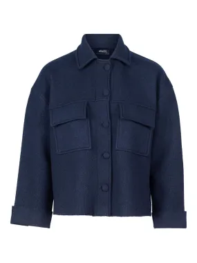 Brita Merino Jacket Navy