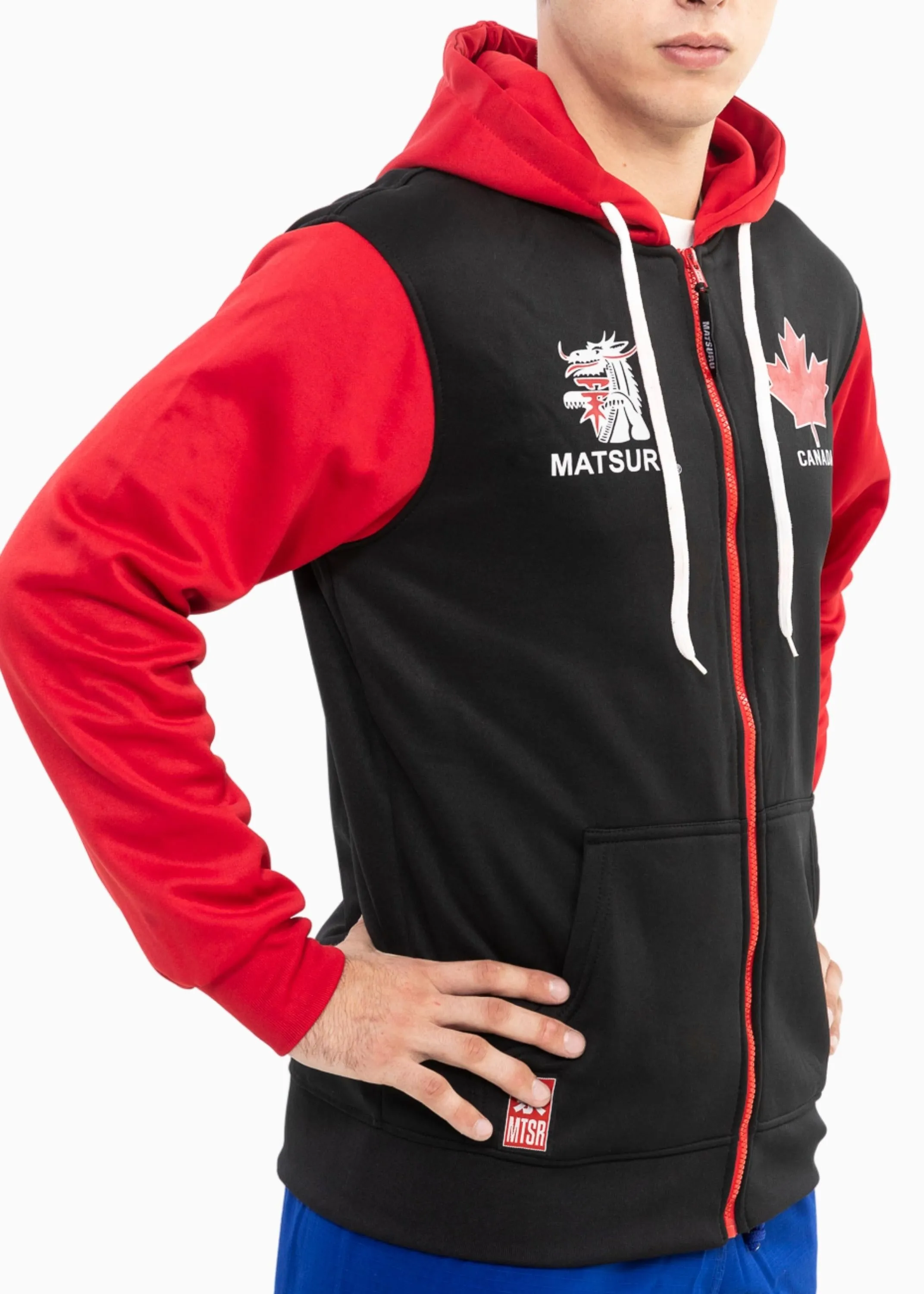 Canada Zipped Hoodie