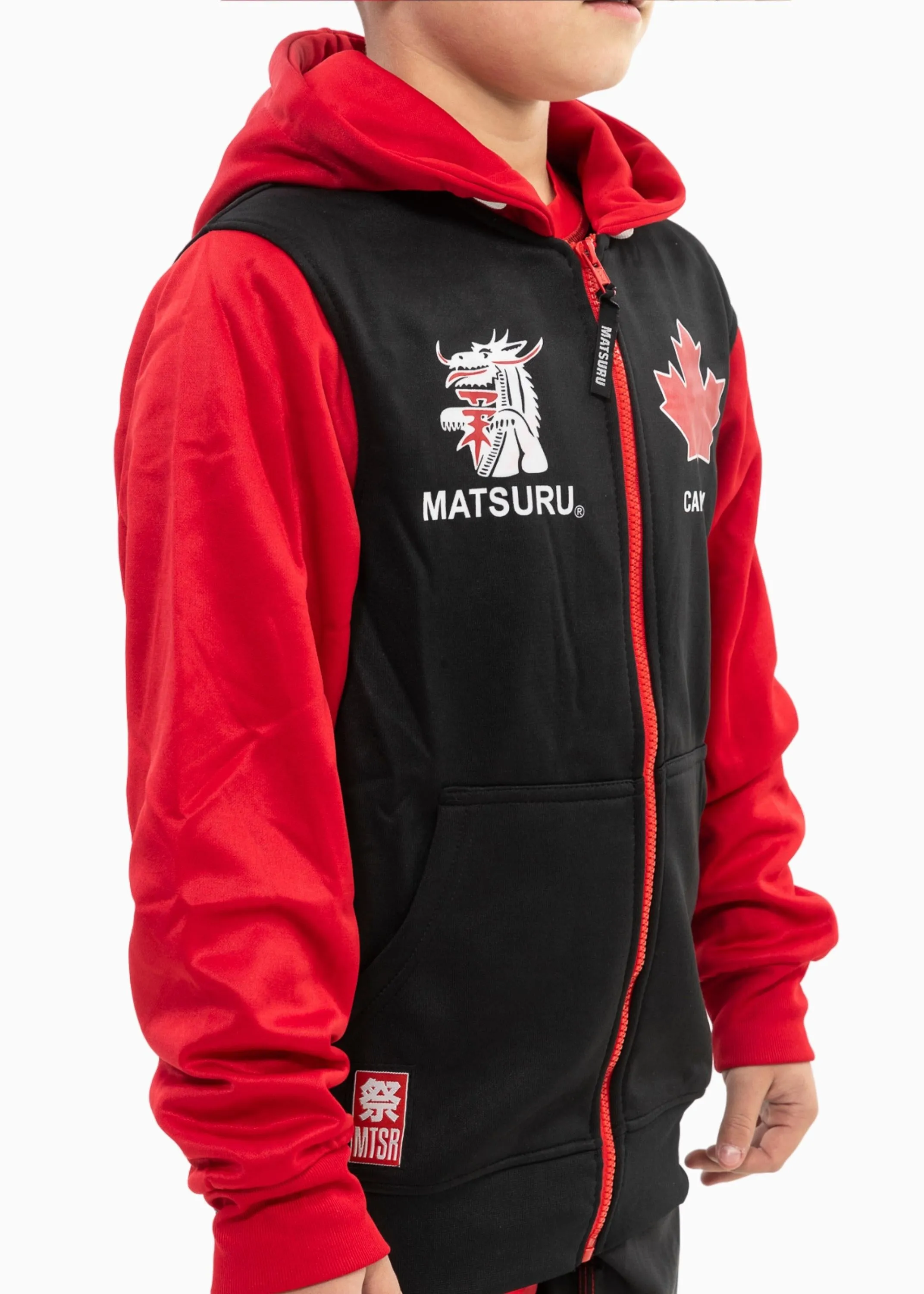 Canada Zipped Hoodie