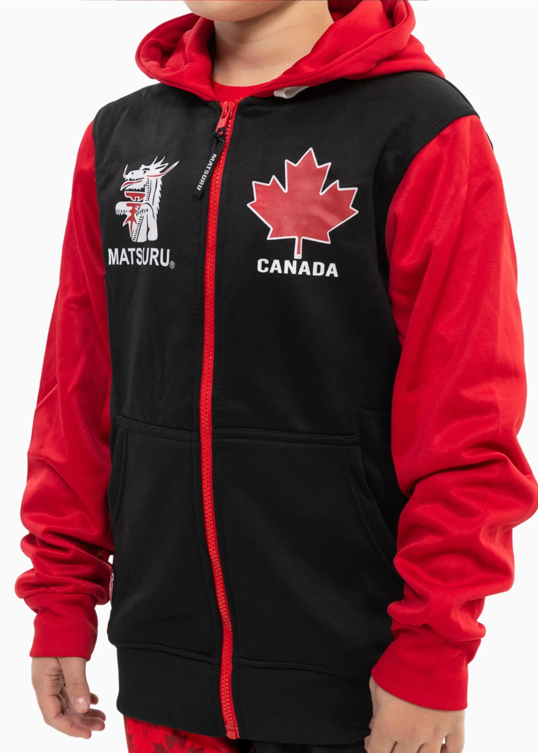 Canada Zipped Hoodie