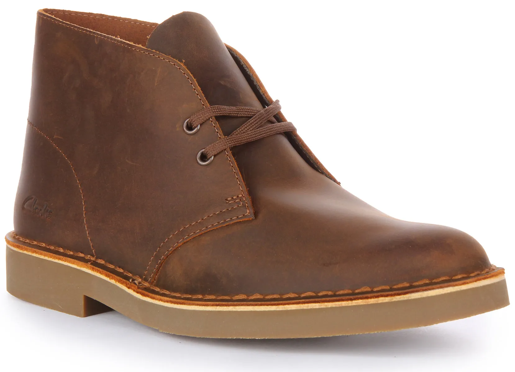 Clarks Desert Boot Evo In Beeswax For Men