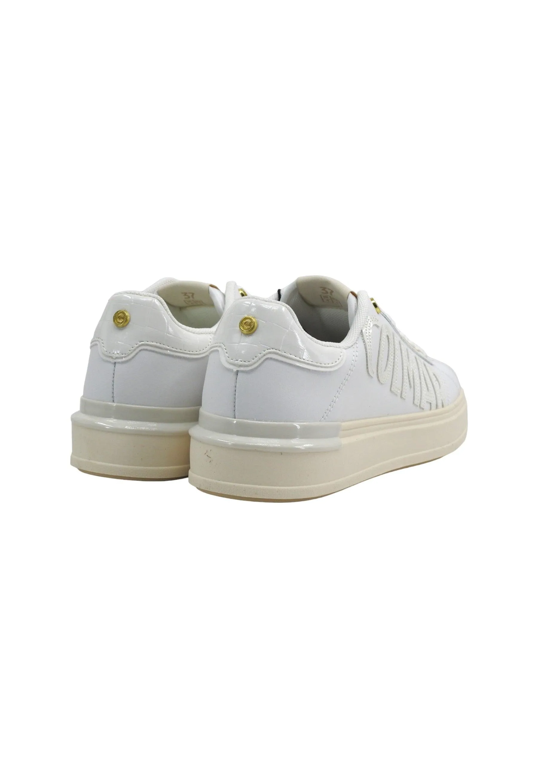 COLMAR Sneaker Donna White CLAYTON CROCODILE