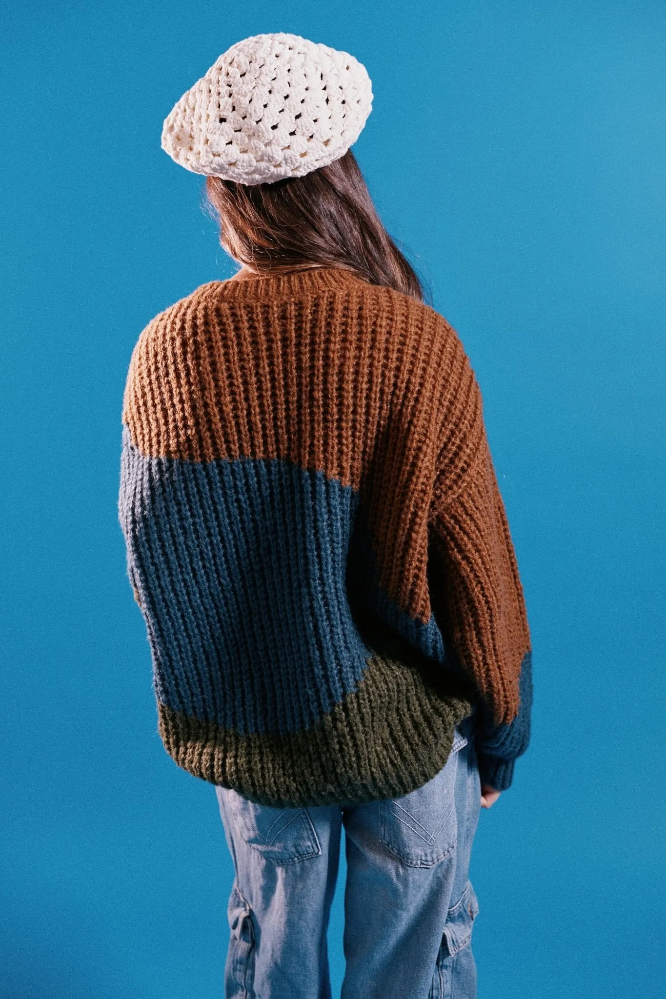 Colorblock  Sweater