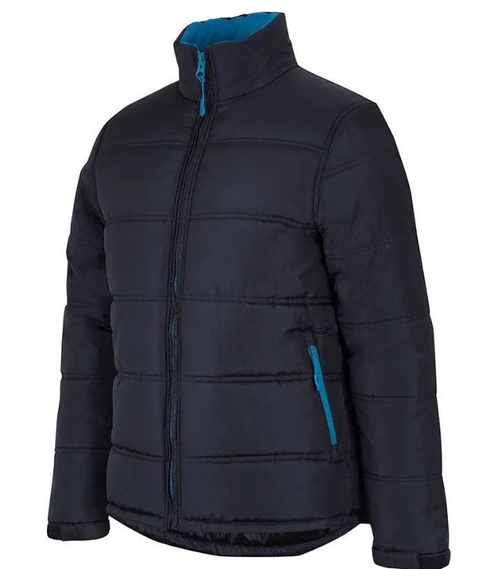 Contrast Puffer Jacket