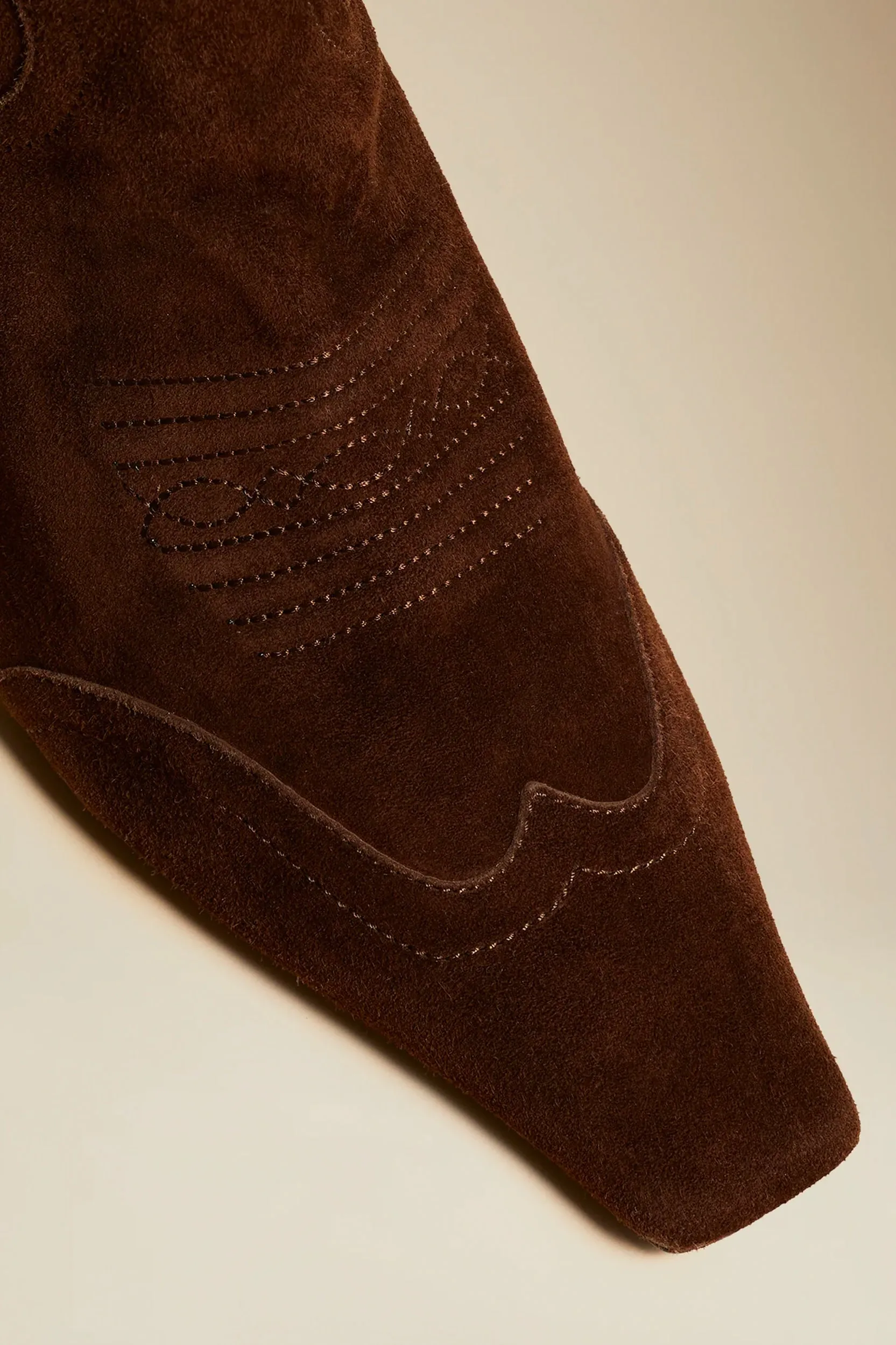 Dallas Knee High Boot in Coffee