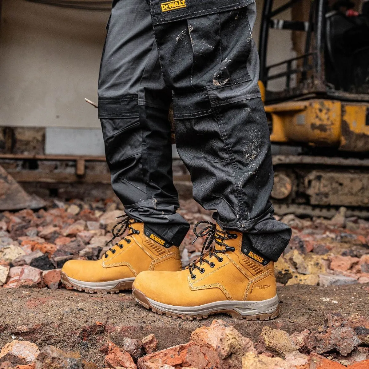 DeWalt Cranson Nubuck Leather Safety Boot-HONEY