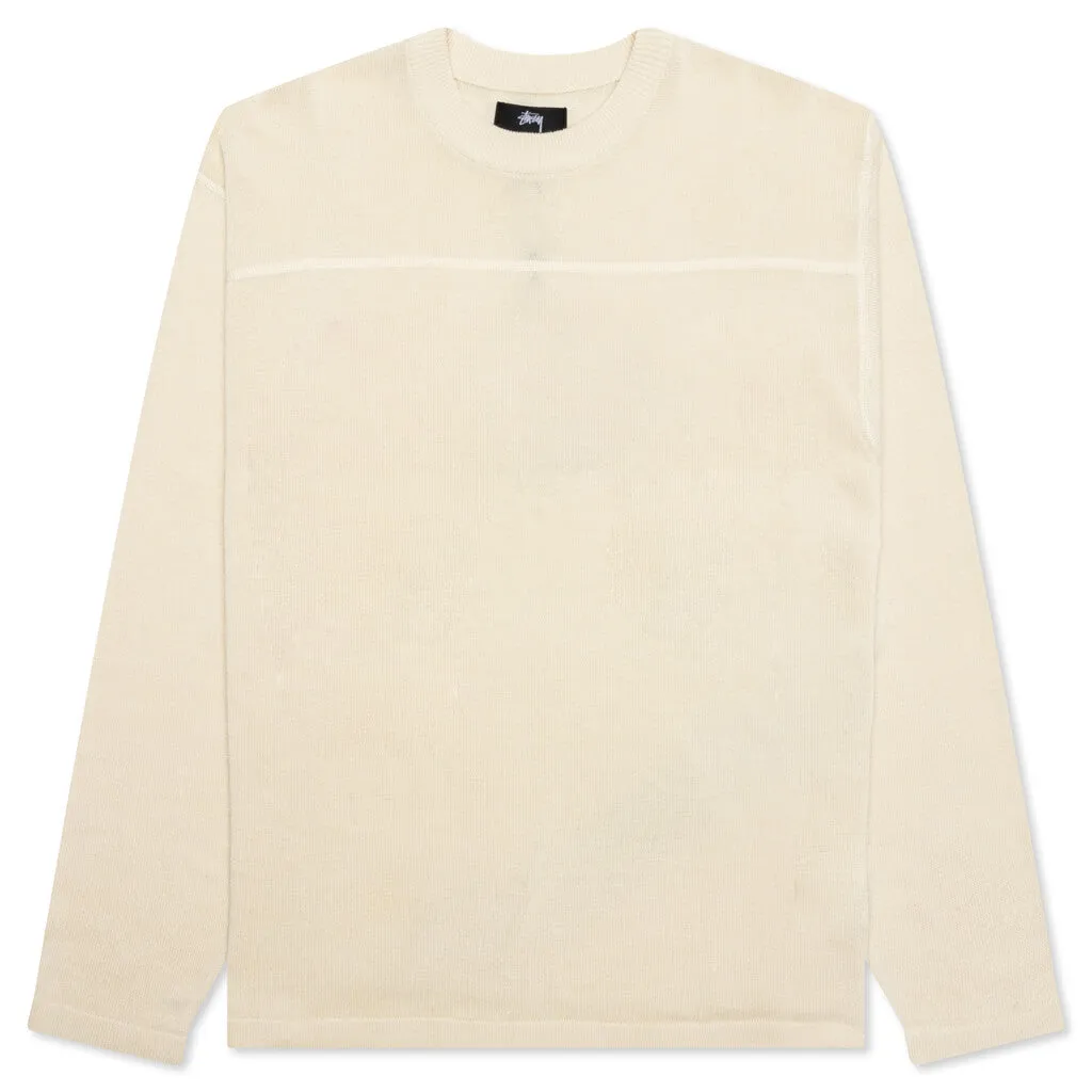 Football Sweater - Bone