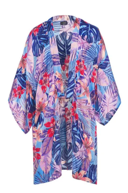 Frangipani Kimono Jacket