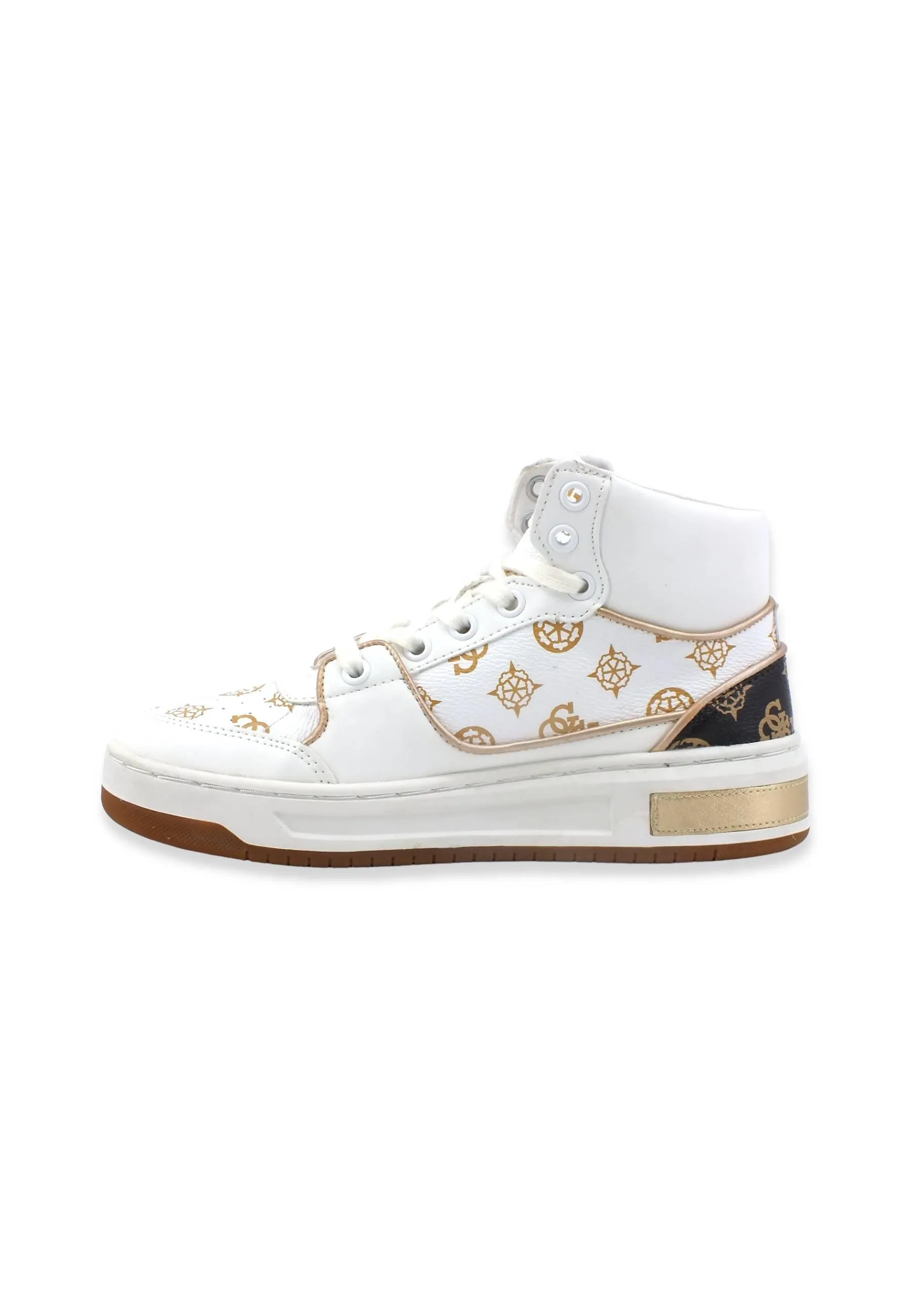 GUESS Basket Sneaker Donna Off White FL5TULFAL12