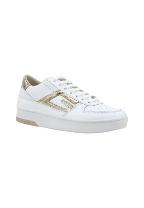 GUESS Sneaker Donna White Platinum FL7SILLEA12