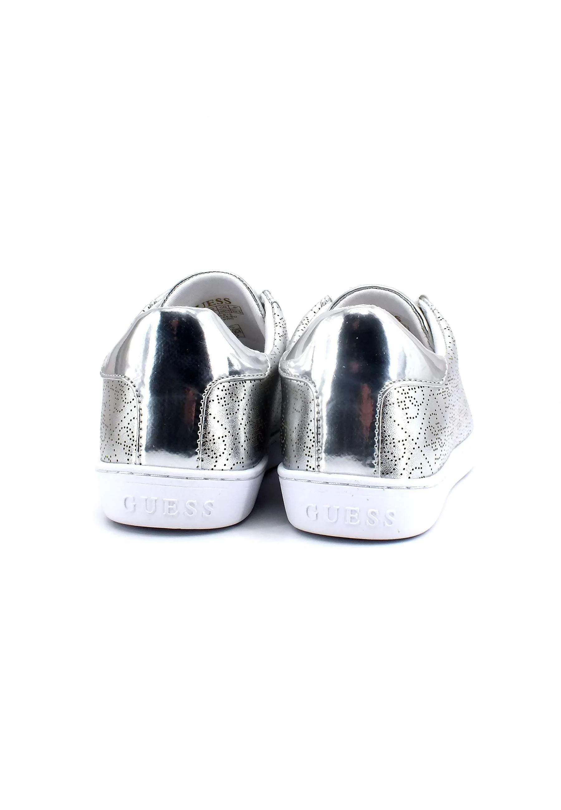 GUESS Sneaker Loghi Donna Silver FL5RS8ELE12