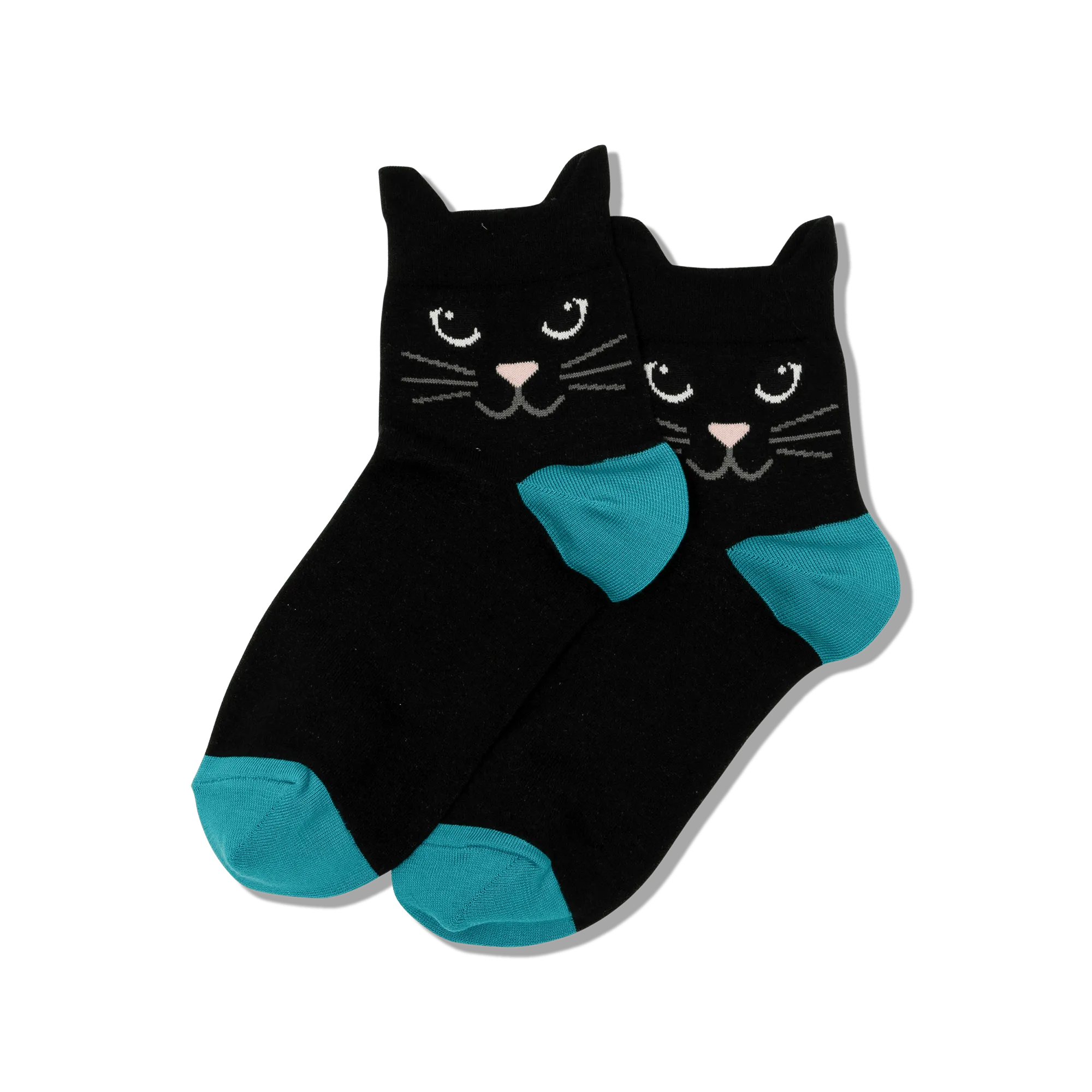 HOTSOX Women's Cat Ears Anklet Socks