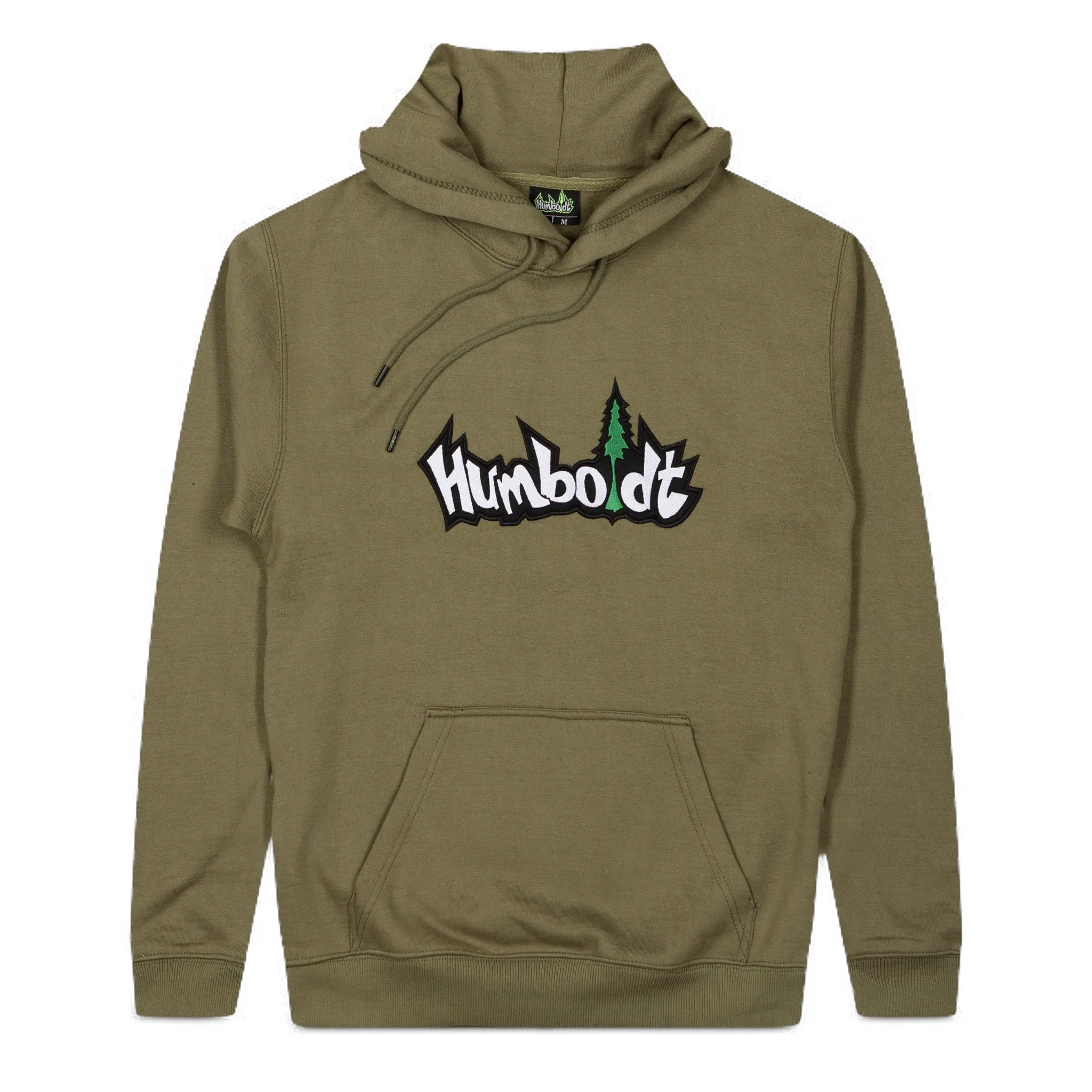 Humboldt Embroidered Big Treelogo P/O Hoodie OLV-WHT-KEL