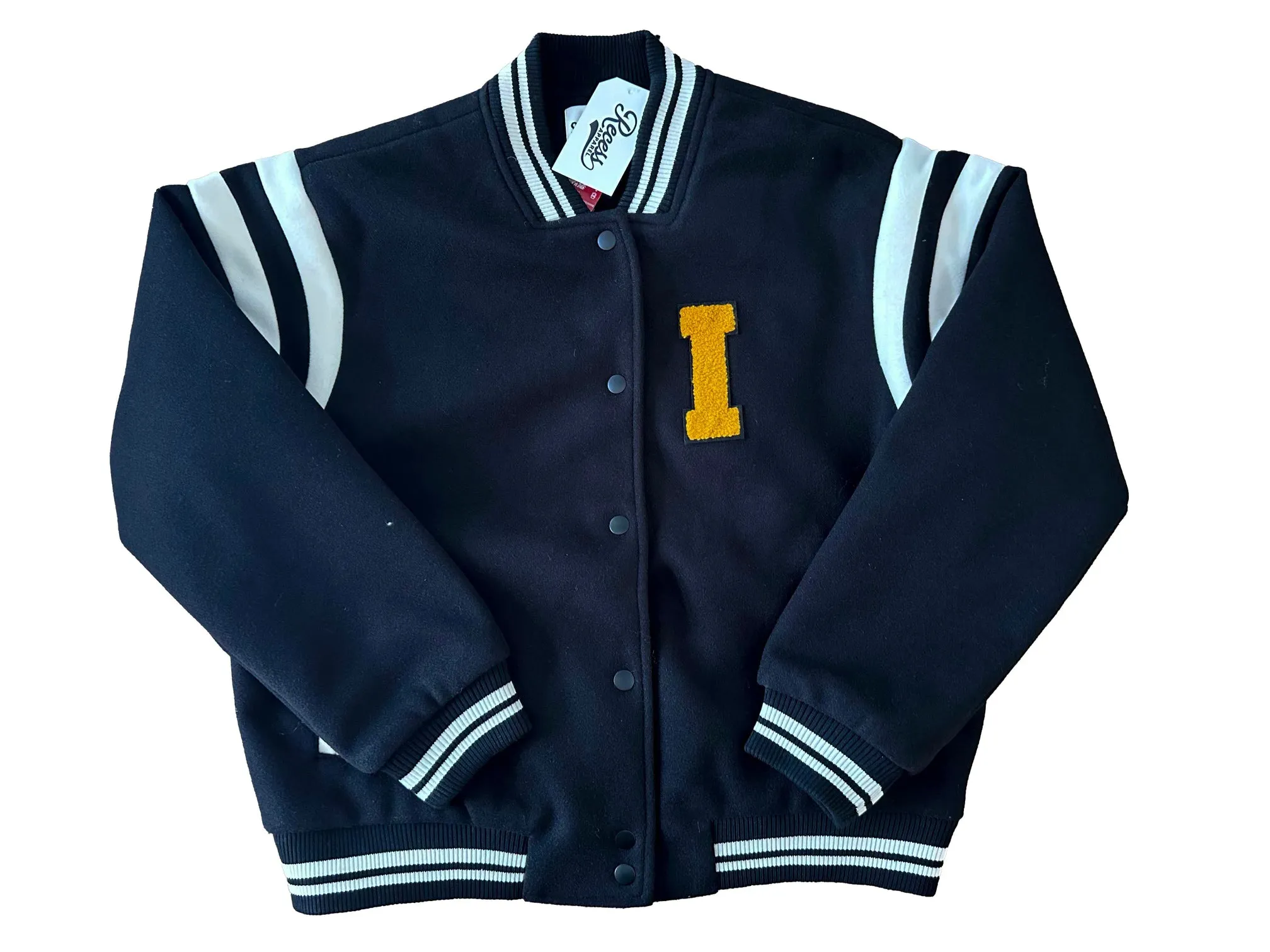 I Patch Varsity Jacket