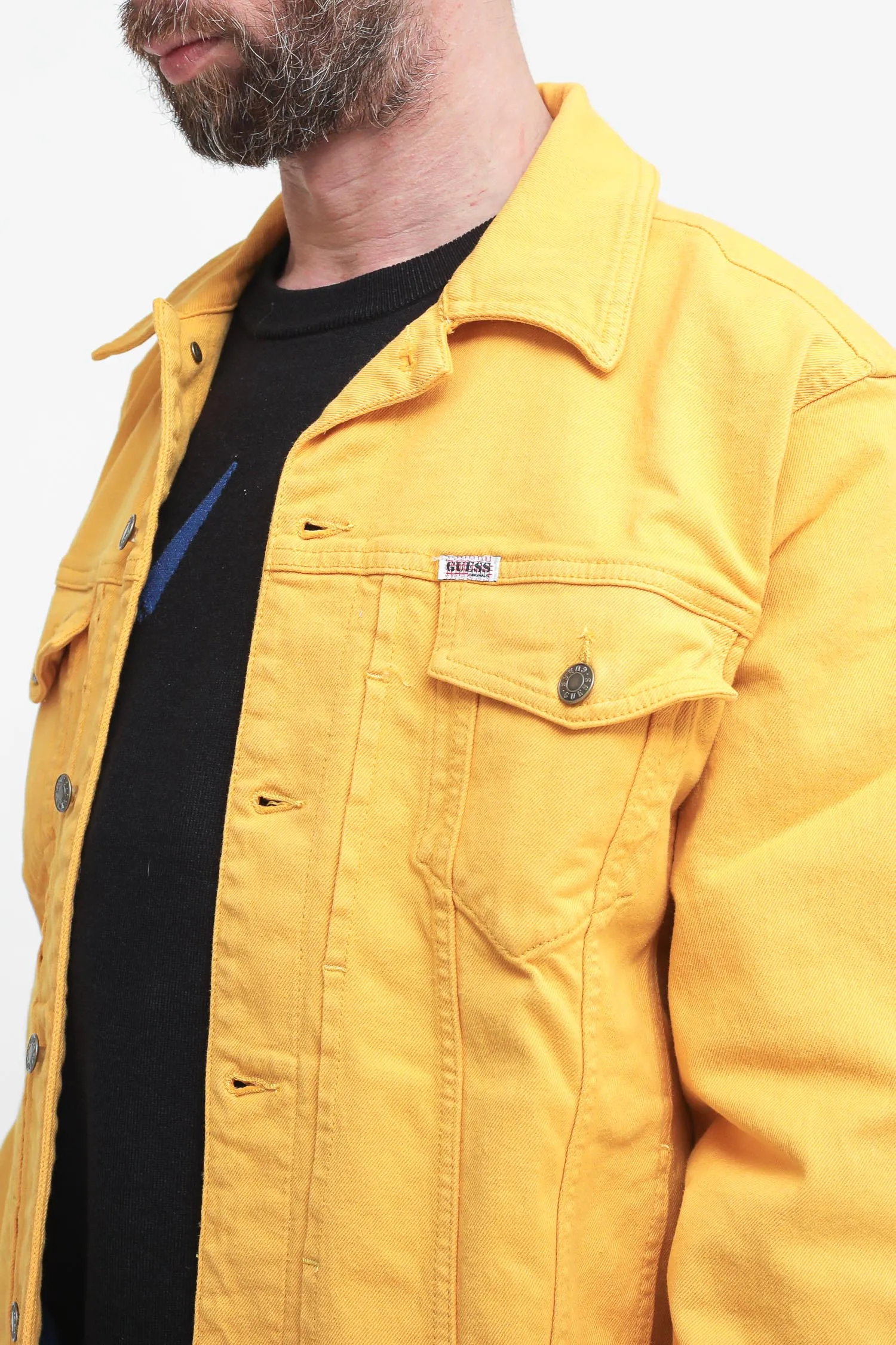 Jacket Denim - Yellow