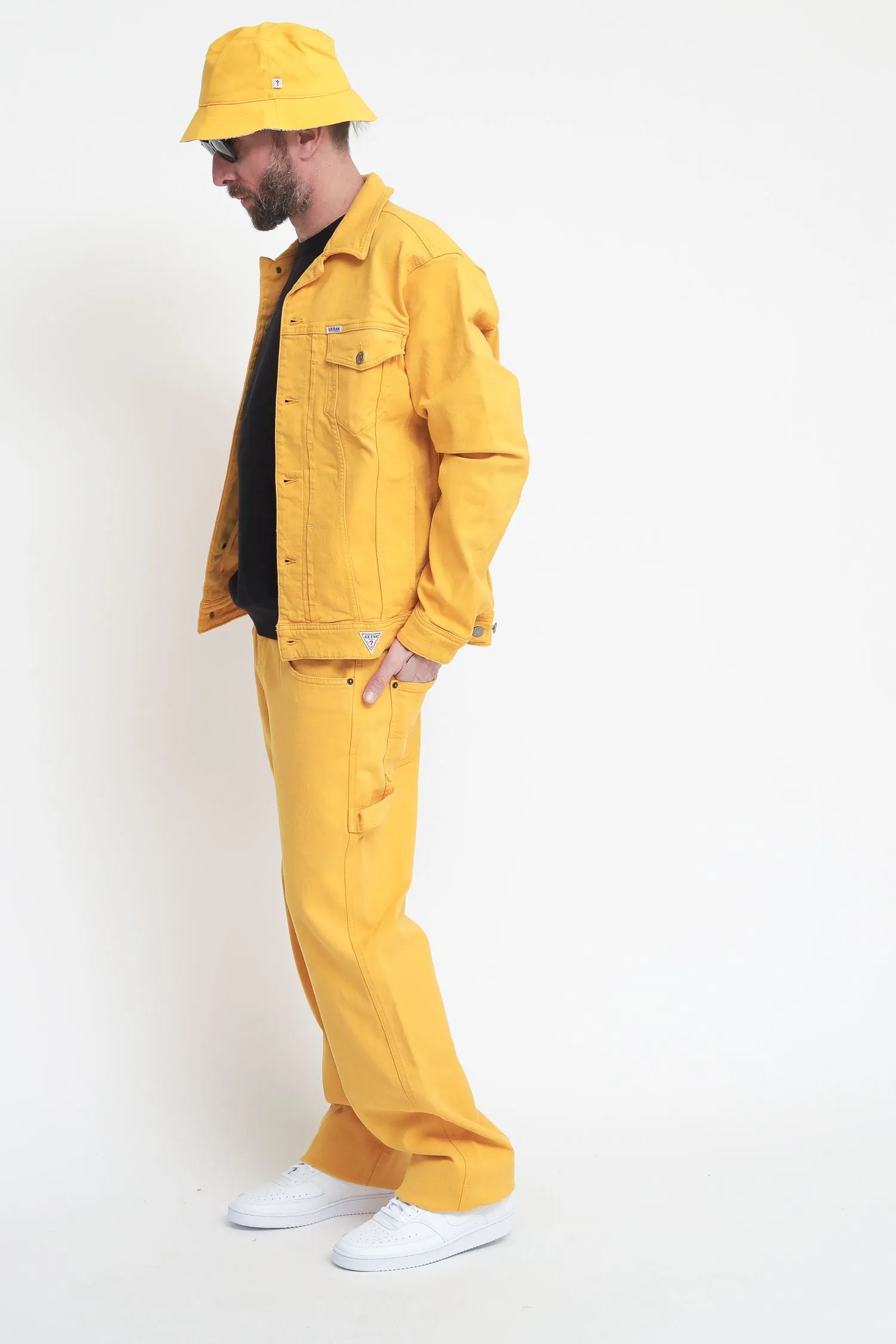 Jacket Denim - Yellow