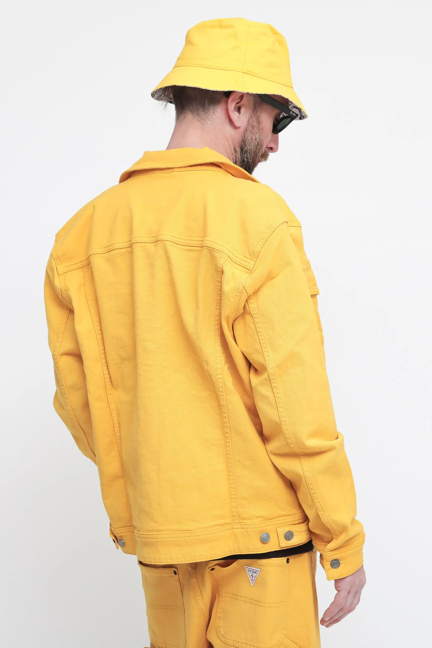 Jacket Denim - Yellow