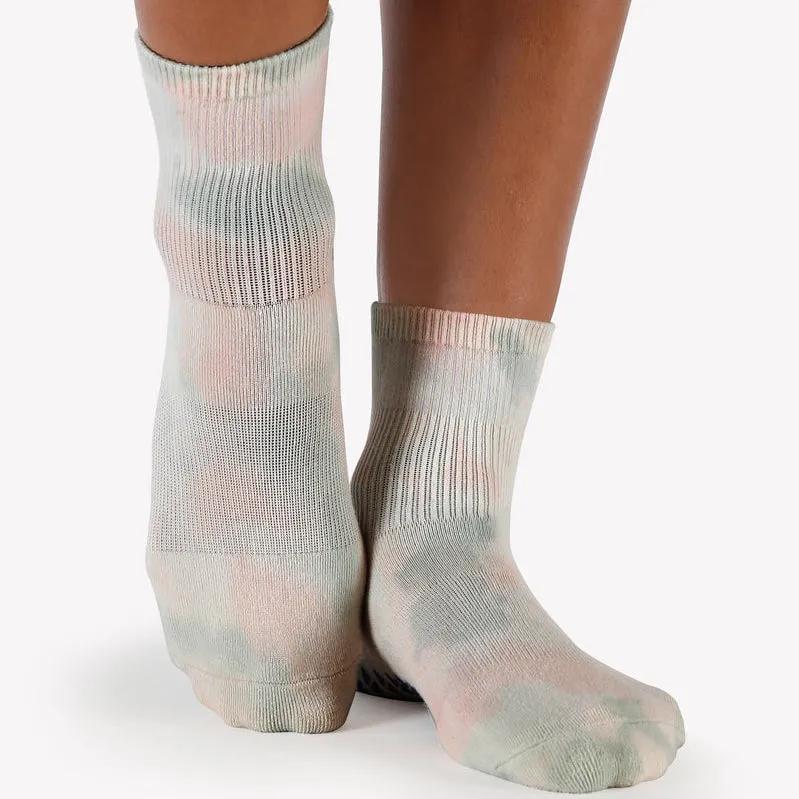 Jamie Ankle Grip Socks - Mint (Barre / Pilates)