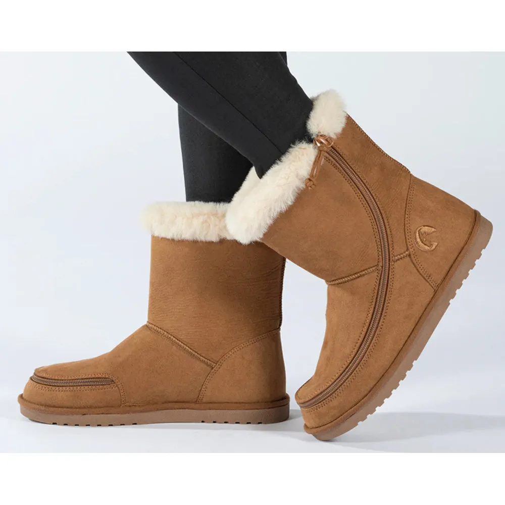 Kids' Cozy Boot 2  Wide (Chestnut)