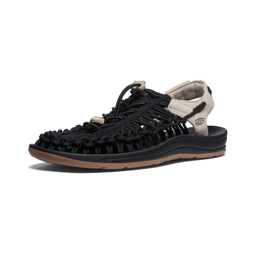 Men's UNEEK Sneaker  |  Black/Plaza Taupe