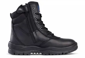 Mongrel Black High Leg Zipsider Boot