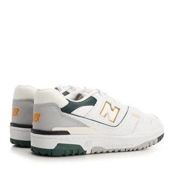 New Balance Sneaker "550" WHITE/MUSTARD