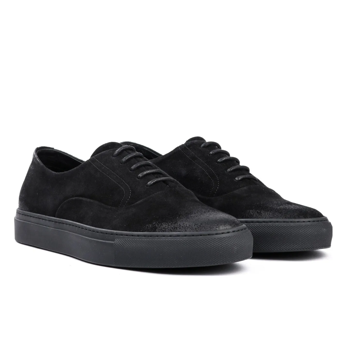 ONTO LEX OXFORD SNEAKER BLACK SUEDE