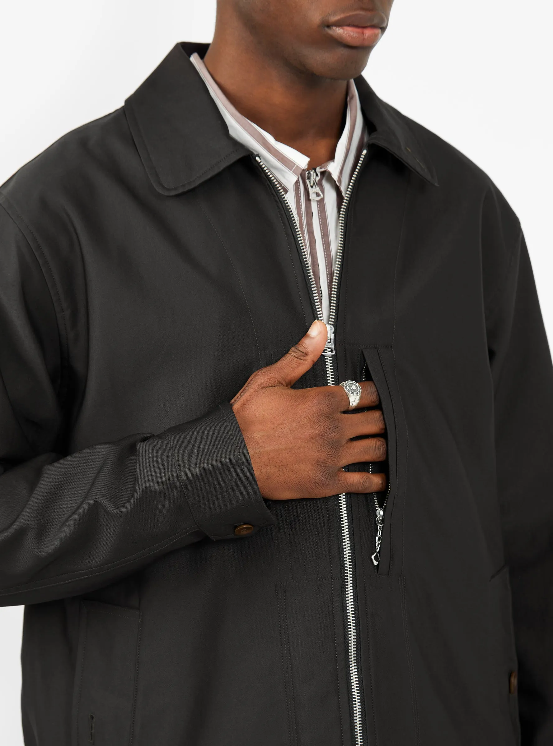 Overnik Jacket Charcoal