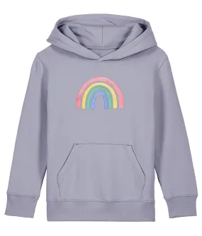 Pastel Watercolour Rainbow Hoodie