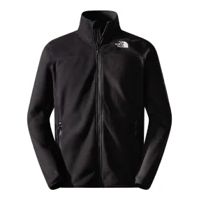 Pile Uomo The North Face 100 Glacier Full Zip Nero