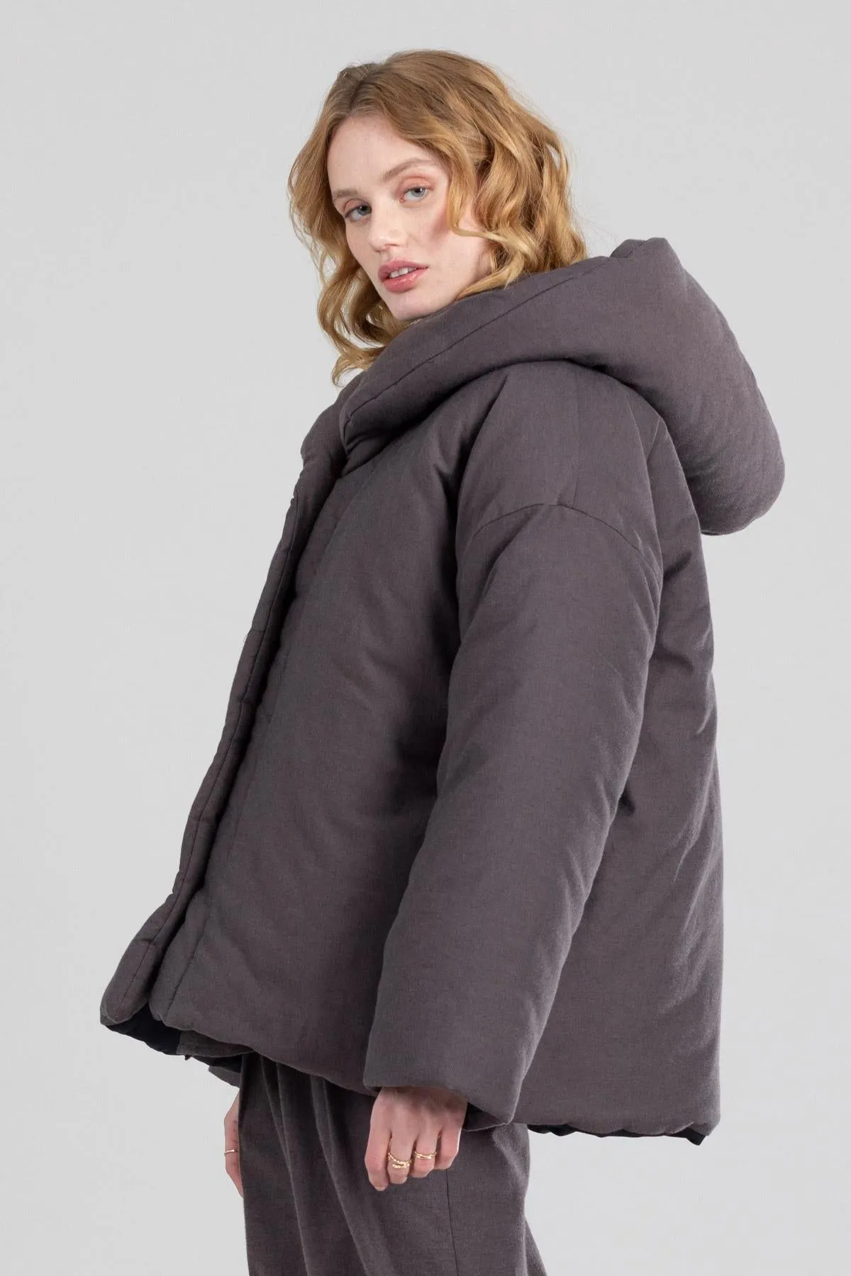 Puffer Hoodie Jacket