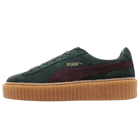 PUMA x Rihanna Suede Creepers Bordeaux Green