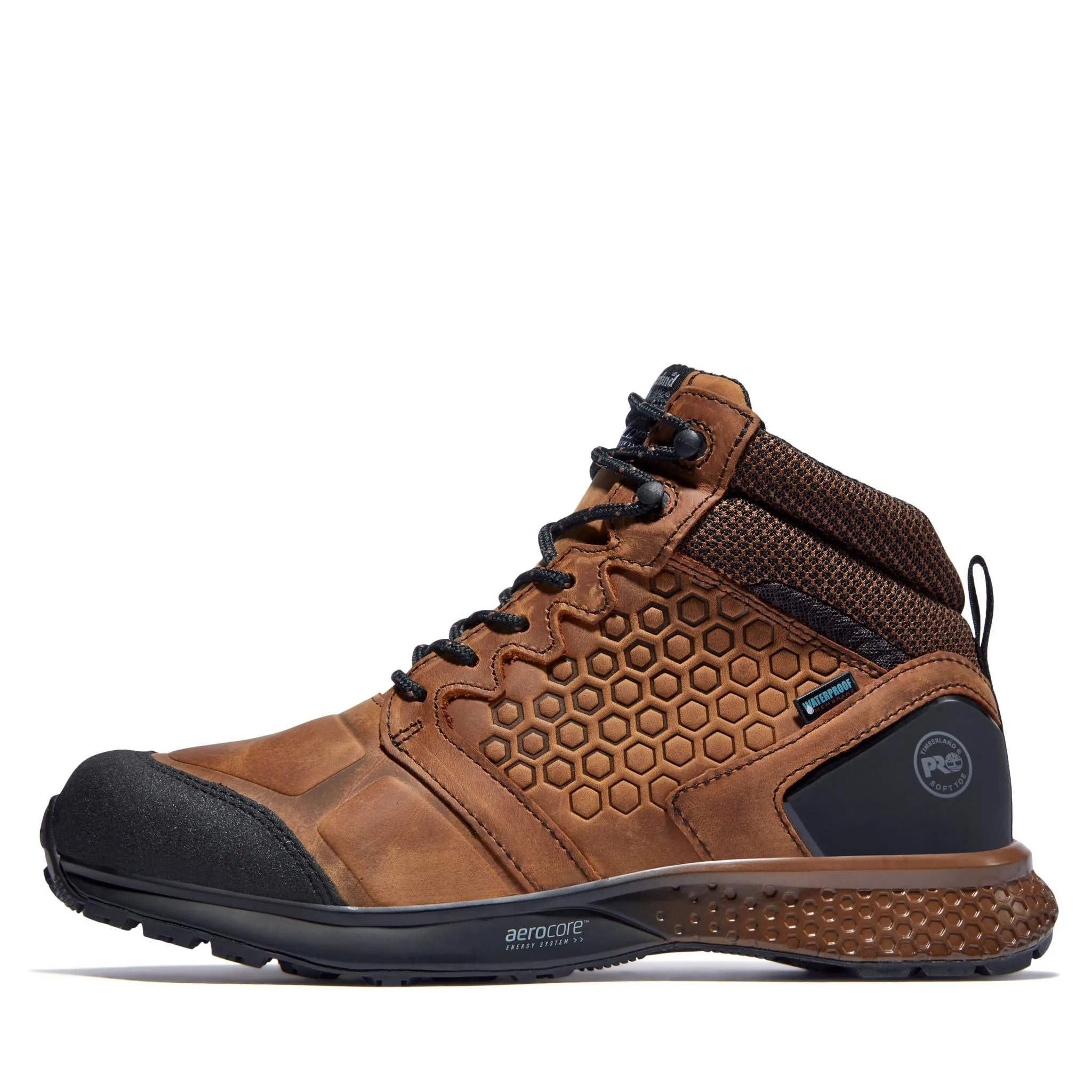 Reaxion Soft-Toe Waterproof Boot Brown