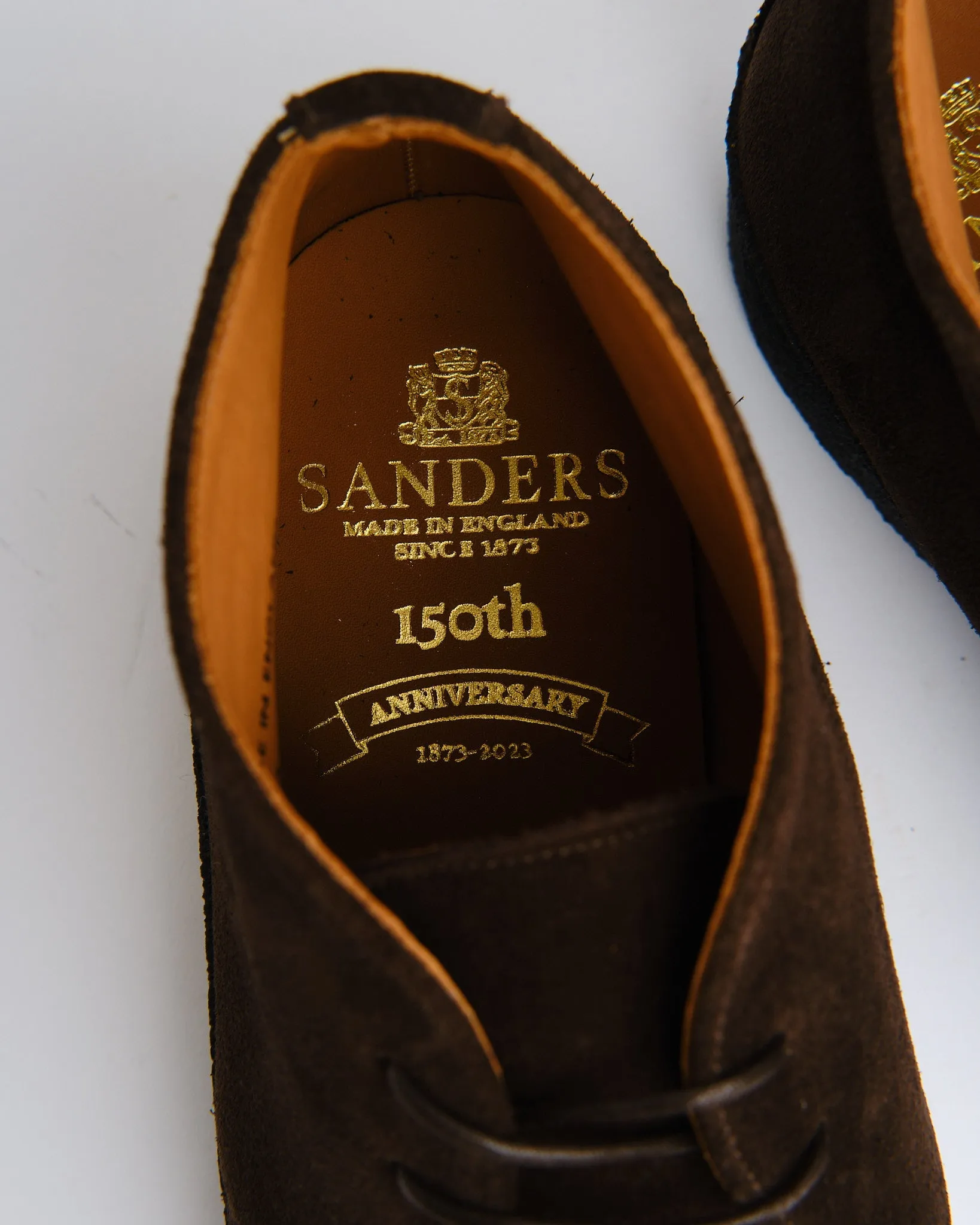 SAM PINNER CHOC SUEDE CHUKKA BOOT