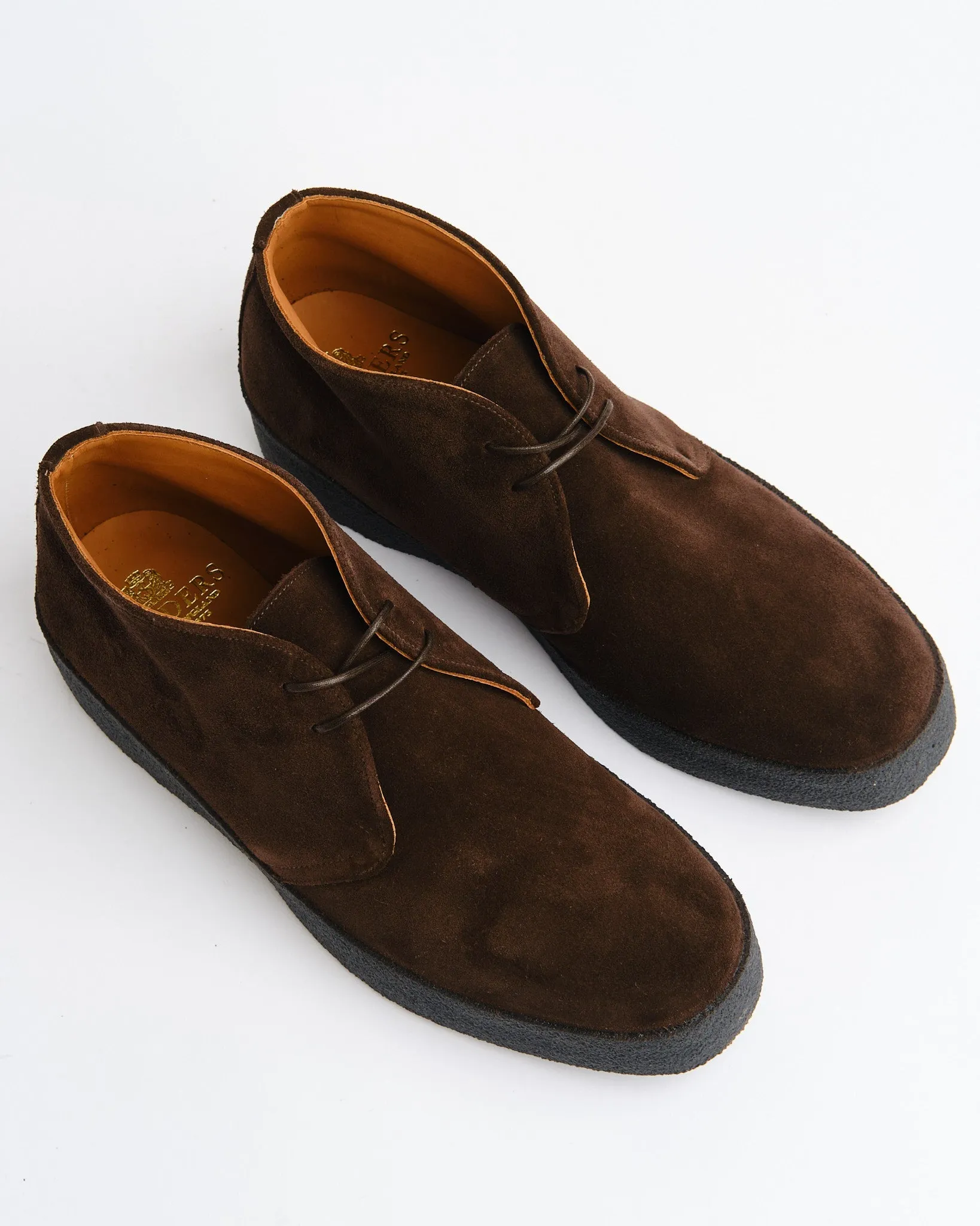 SAM PINNER CHOC SUEDE CHUKKA BOOT