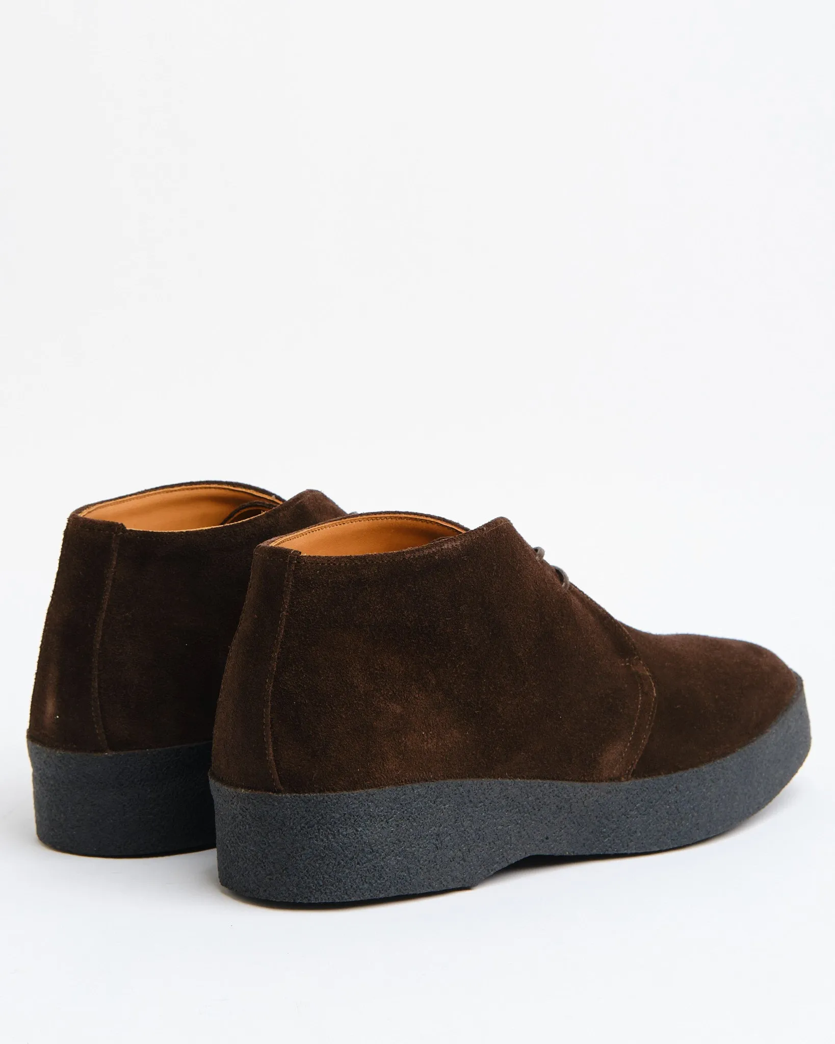 SAM PINNER CHOC SUEDE CHUKKA BOOT