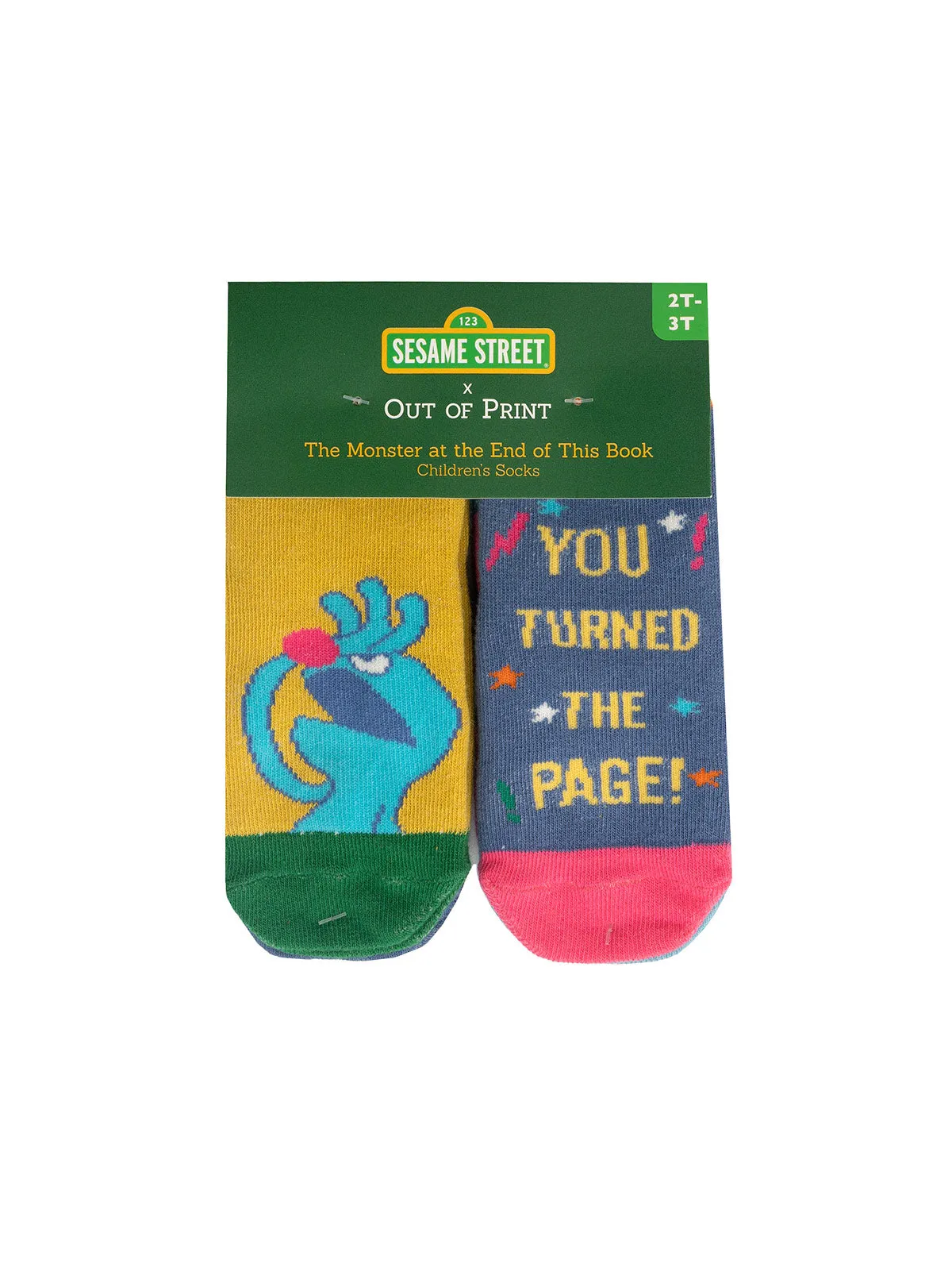 Sesame Street: The Monster at the End of This Book Children's Socks (4-pack)