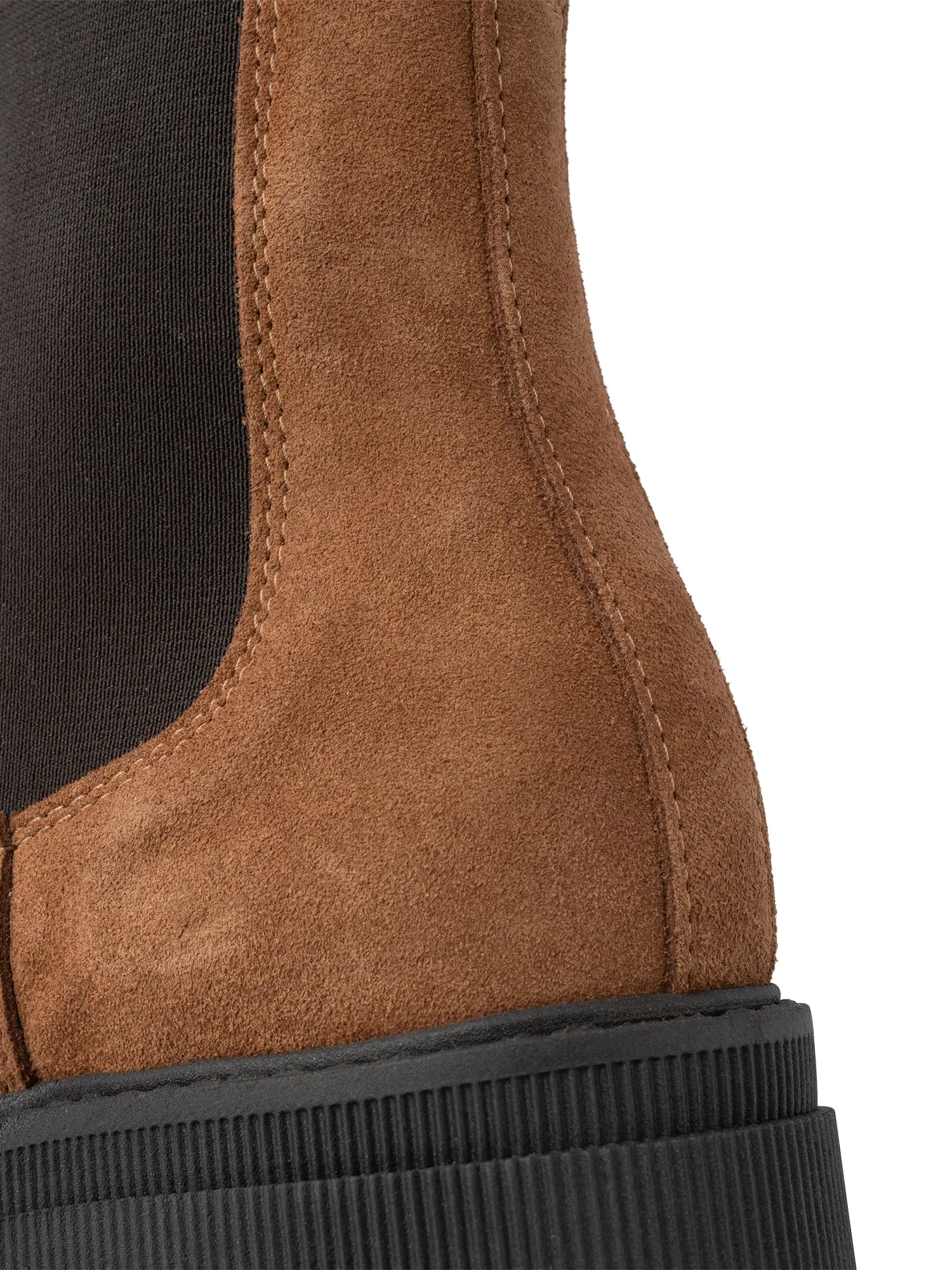 Shoe The Bear Sanna Suede Chelsea Boot-Brown-STB2414