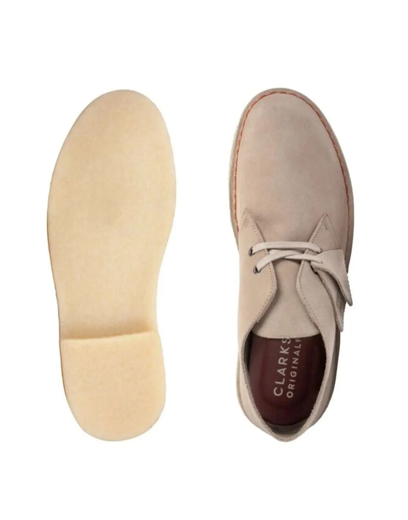 Shoes woman DESERT BOOT SAND SUEDE Clarks Originals